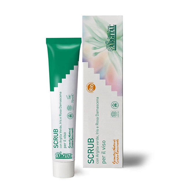 Zobrazit detail výrobku Argital Scrub a pleťová maska se zeleným jílem 75 ml Zobrazit detail výrobku Argital Scrub a pleťová maska se zeleným jílem 75 ml