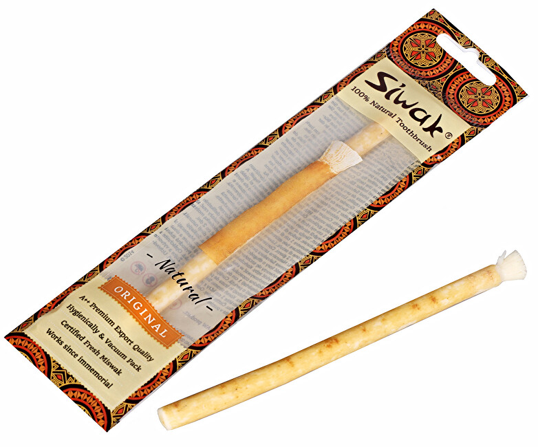 Zobrazit detail výrobku Siwak Přírodní zubní kartáček natural Zobrazit detail výrobku Siwak Přírodní zubní kartáček natural