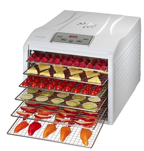 Zobrazit detail výrobku Concept SO2050 Sušička ovoce digitální 500 W Zobrazit detail výrobku Concept SO2050 Sušička ovoce digitální 500 W
