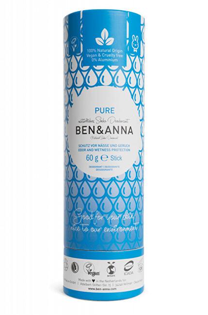 Zobrazit detail výrobku BEN & ANNA Tuhý deodorant BIO 60 g - bez vůně Zobrazit detail výrobku BEN & ANNA Tuhý deodorant BIO 60 g - bez vůně