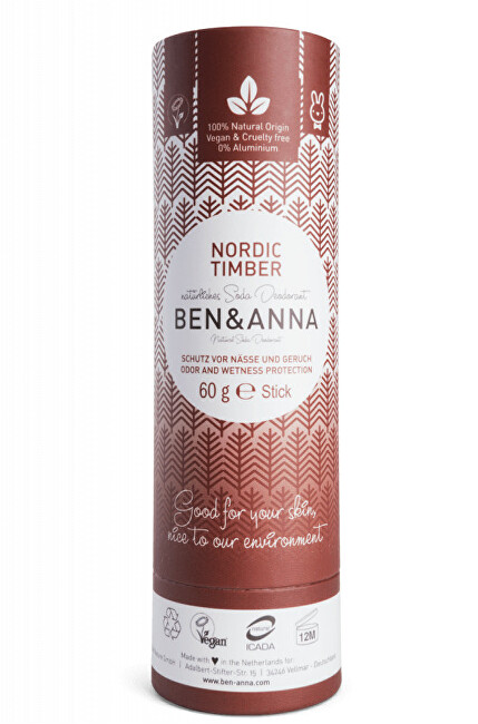 Zobrazit detail výrobku BEN & ANNA Tuhý deodorant BIO 60 g - Severské dřevo Zobrazit detail výrobku BEN & ANNA Tuhý deodorant BIO 60 g - Severské dřevo