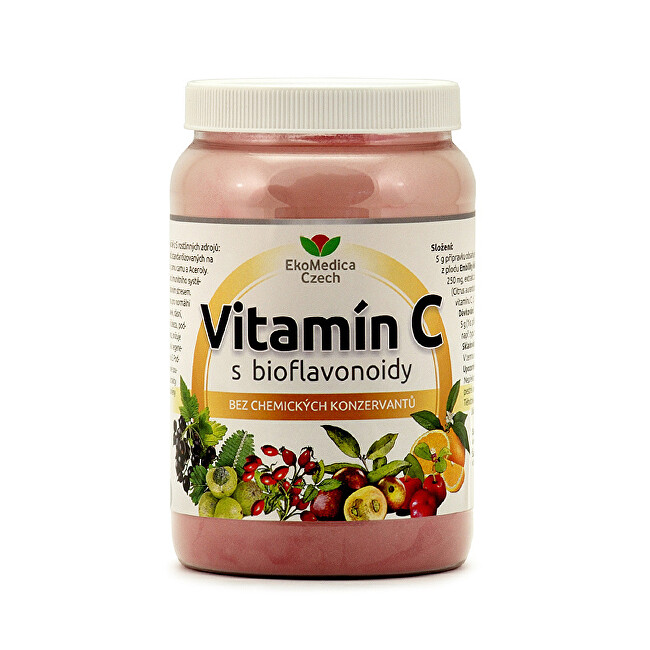Zobrazit detail výrobku EkoMedica Czech Vitamín C 250 g Zobrazit detail výrobku EkoMedica Czech Vitamín C 250 g