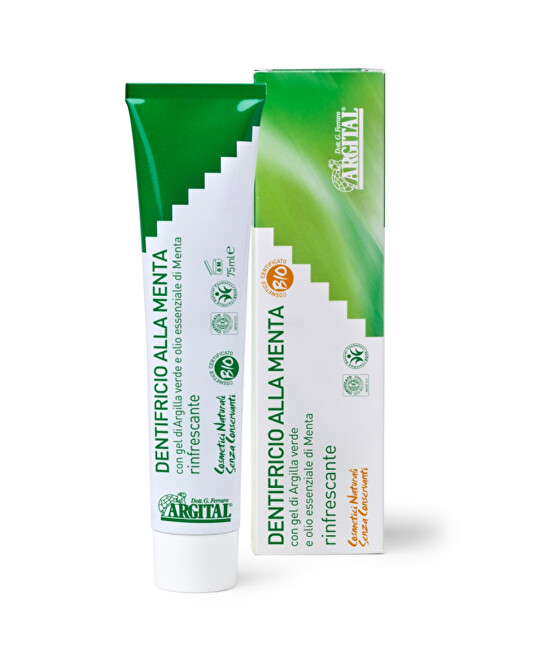 Zobrazit detail výrobku Argital Zubní pasta s mátou a zeleným jílem 75 ml Zobrazit detail výrobku Argital Zubní pasta s mátou a zeleným jílem 75 ml