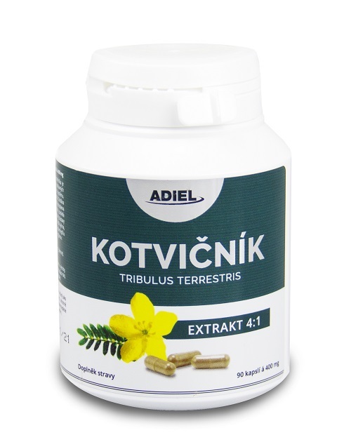 Zobrazit detail výrobku Adiel Adiel Kotvičník zemní tribulus terrestris 90 pilulek Zobrazit detail výrobku Adiel Adiel Kotvičník zemní tribulus terrestris 90 pilulek