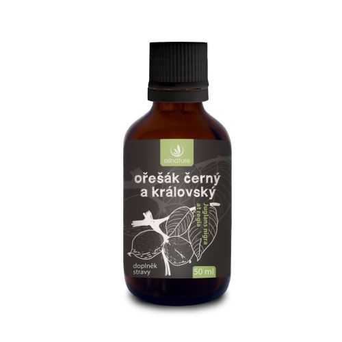 Zobrazit detail výrobku Allnature Ořešák černý a královský bylinné kapky 50 ml Zobrazit detail výrobku Allnature Ořešák černý a královský bylinné kapky 50 ml