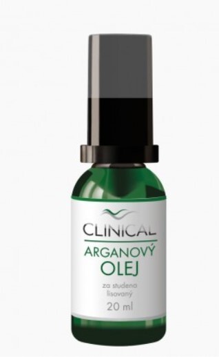 Zobrazit detail výrobku Clinical Arganový olej lisovaný za studena 20 ml Zobrazit detail výrobku Clinical Arganový olej lisovaný za studena 20 ml