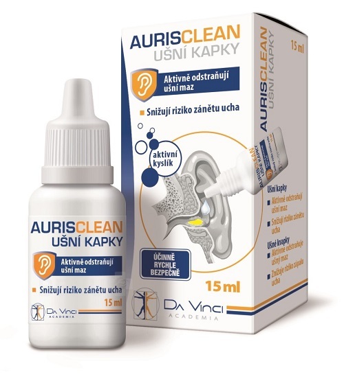 AurisClean ušní kapky DaVinci Academia 15 ml