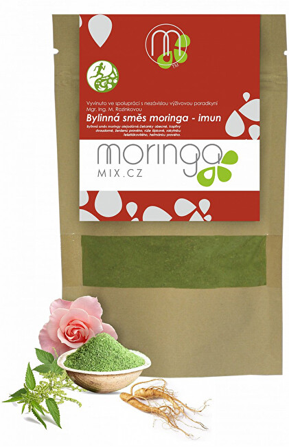 Zobrazit detail výrobku Moringa MIX Bylinná směs Moringa - Imun 30 g Zobrazit detail výrobku Moringa MIX Bylinná směs Moringa - Imun 30 g