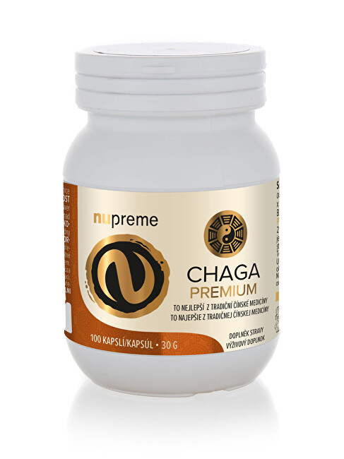 Zobrazit detail výrobku Nupreme Chaga PREMIUM 100 kapslí Nupreme Zobrazit detail výrobku Nupreme Chaga PREMIUM 100 kapslí Nupreme