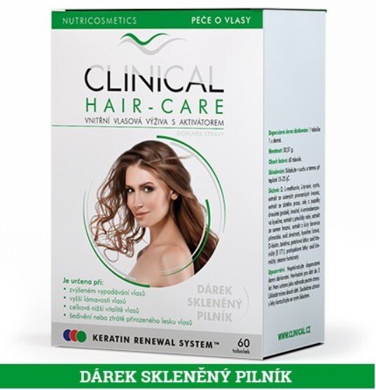 Zobrazit detail výrobku Clinical Clinical Hair-Care tob.30 - kúra na 1. měsíc Zobrazit detail výrobku Clinical Clinical Hair-Care tob.30 - kúra na 1. měsíc
