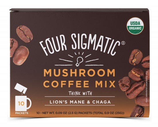 Zobrazit detail výrobku Four Sigmatic Coffee + Lion`s Mane & Chaga mushroom mix Zobrazit detail výrobku Four Sigmatic Coffee + Lion`s Mane & Chaga mushroom mix