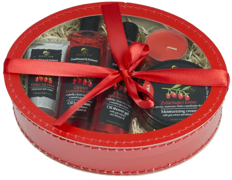Zobrazit detail výrobku Body tip Dárkove balení Goji - pečující Zobrazit detail výrobku Body tip Dárkove balení Goji - pečující