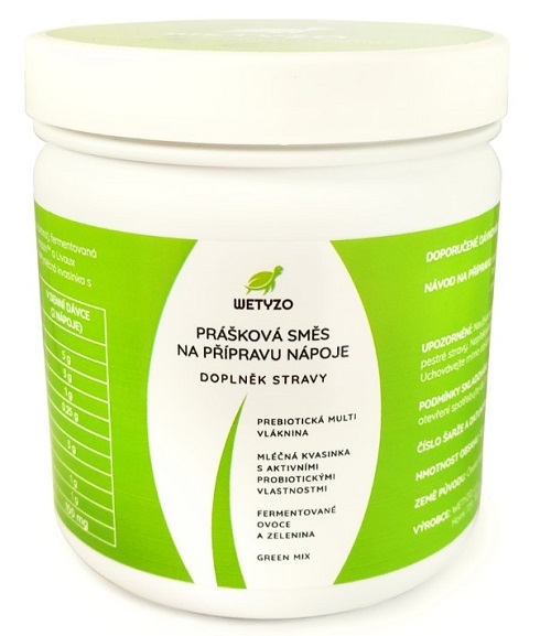 Zobrazit detail výrobku Wetyzo PREBIOTICKÁ MULTI VLÁKNINA s novou generací probiotik K-B0399®, přírodními prebiotiky, a Green mixem Zobrazit detail výrobku Wetyzo PREBIOTICKÁ MULTI VLÁKNINA s novou generací probiotik K-B0399®, přírodními prebiotiky, a Green mixem