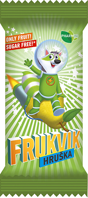 Zobrazit detail výrobku FRUKVIK Hruška 20g Zobrazit detail výrobku FRUKVIK Hruška 20g