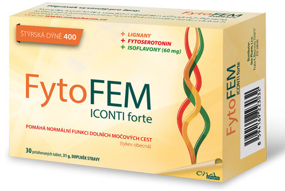 Zobrazit detail výrobku OnaPharm FytoFEM ICONTI forte 30 tablet Zobrazit detail výrobku OnaPharm FytoFEM ICONTI forte 30 tablet