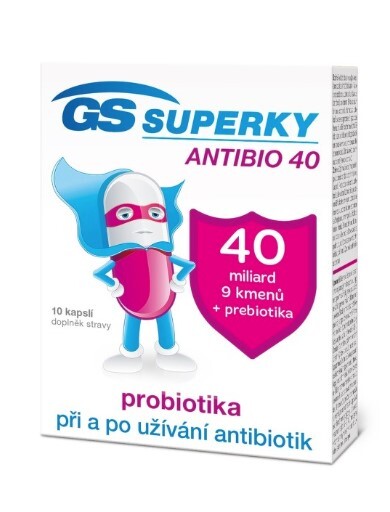 Zobrazit detail výrobku GreenSwan GS Superky Antibio 40, 10 kapslí Zobrazit detail výrobku GreenSwan GS Superky Antibio 40, 10 kapslí