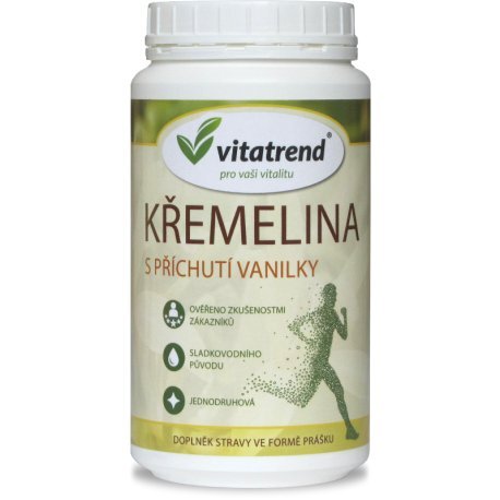 Zobrazit detail výrobku Vitatrend Křemelina s příchutí vanilky 300 g Zobrazit detail výrobku Vitatrend Křemelina s příchutí vanilky 300 g