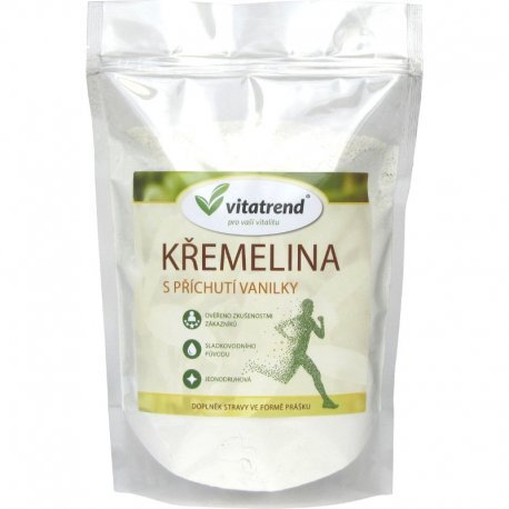 Zobrazit detail výrobku Vitatrend Křemelina s příchutí vanilky 500 g Zobrazit detail výrobku Vitatrend Křemelina s příchutí vanilky 500 g