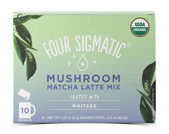 Zobrazit detail výrobku Four Sigmatic Matcha Latte + Maitake mushroom mix 10 ks Zobrazit detail výrobku Four Sigmatic Matcha Latte + Maitake mushroom mix 10 ks