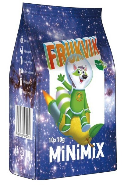 Zobrazit detail výrobku FRUKVIK MINIMIX FRUKVIK 10 x 10 g Zobrazit detail výrobku FRUKVIK MINIMIX FRUKVIK 10 x 10 g