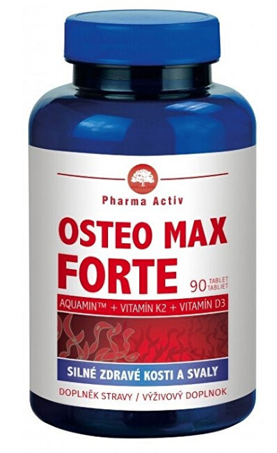 Zobrazit detail výrobku Pharma Activ Osteo max forte 1200 mg 90 tablet Zobrazit detail výrobku Pharma Activ Osteo max forte 1200 mg 90 tablet