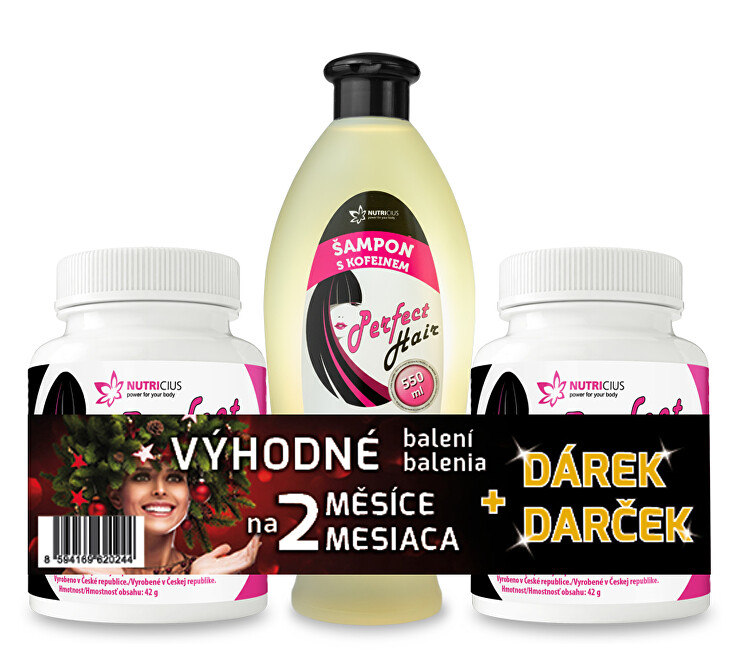 Zobrazit detail výrobku Nutricius Perfect HAIR new 2 ks + šampon zdarma Zobrazit detail výrobku Nutricius Perfect HAIR new 2 ks + šampon zdarma