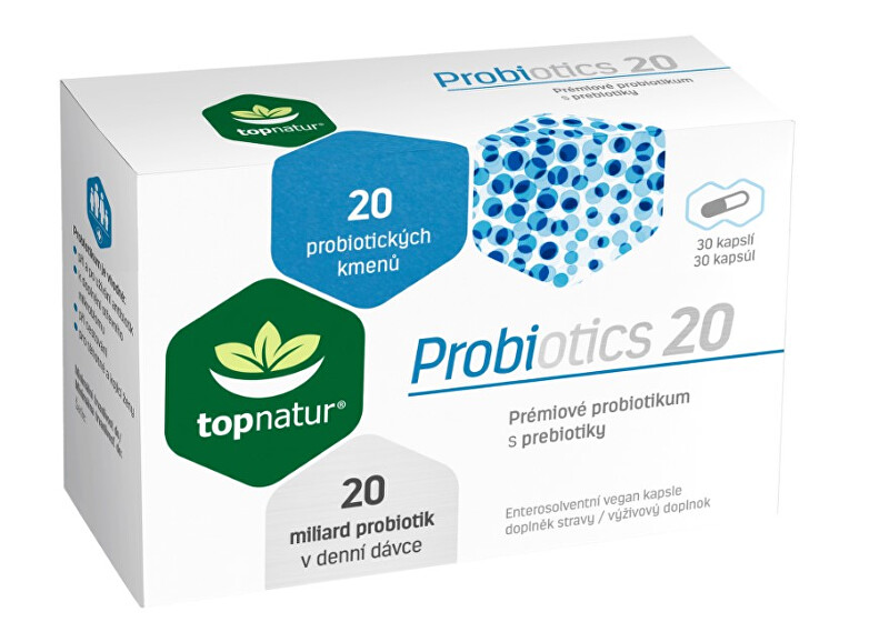 Zobrazit detail výrobku Topnatur Probiotics 20 Topnatur Zobrazit detail výrobku Topnatur Probiotics 20 Topnatur
