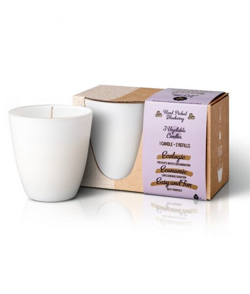 Zobrazit detail výrobku The Greatest Candle in the World Sada - 1x svíčka 130 g + 2x náplň Borůvky Zobrazit detail výrobku The Greatest Candle in the World Sada - 1x svíčka 130 g + 2x náplň Borůvky