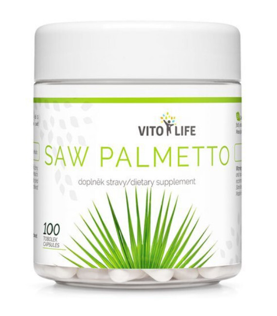Zobrazit detail výrobku Vito life Saw palmetto, 100 tobolek Zobrazit detail výrobku Vito life Saw palmetto, 100 tobolek