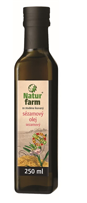 Zobrazit detail výrobku Natur farm Sezamový olej 0, 25 l Zobrazit detail výrobku Natur farm Sezamový olej 0, 25 l