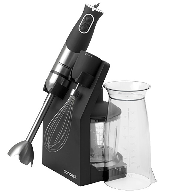 Zobrazit detail výrobku Concept Tyčový mixér 800 W s chopperem 800 ml, šlehací metlou, stojánkem a mixovací nádobou TM4735 Zobrazit detail výrobku Concept Tyčový mixér 800 W s chopperem 800 ml, šlehací metlou, stojánkem a mixovací nádobou TM4735
