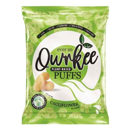Zobrazit detail výrobku Qwrkee Vegan Probiotic Puffs - Křupky s obsahem probiotik a květáku 80 g Zobrazit detail výrobku Qwrkee Vegan Probiotic Puffs - Křupky s obsahem probiotik a květáku 80 g