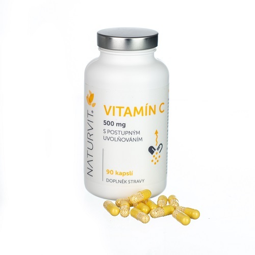 Zobrazit detail výrobku Global Nutrition Vitamín C 500 mg s postupným uvolňováním 90 kapslí Zobrazit detail výrobku Global Nutrition Vitamín C 500 mg s postupným uvolňováním 90 kapslí