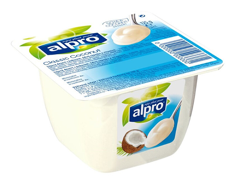 Zobrazit detail výrobku Alpro Alpro sójový dezert s kokosem 125 g Zobrazit detail výrobku Alpro Alpro sójový dezert s kokosem 125 g