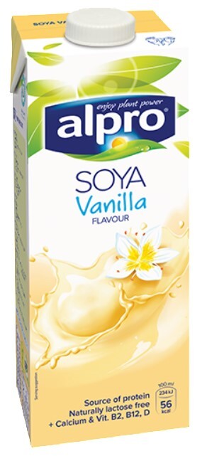 Zobrazit detail výrobku Alpro Alpro sójový nápoj s vanilkovou příchutí 1 l Zobrazit detail výrobku Alpro Alpro sójový nápoj s vanilkovou příchutí 1 l