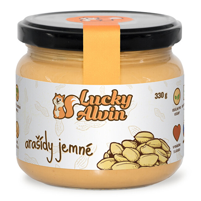 Zobrazit detail výrobku Lucky Alvin Arašídy jemné 330 g Zobrazit detail výrobku Lucky Alvin Arašídy jemné 330 g