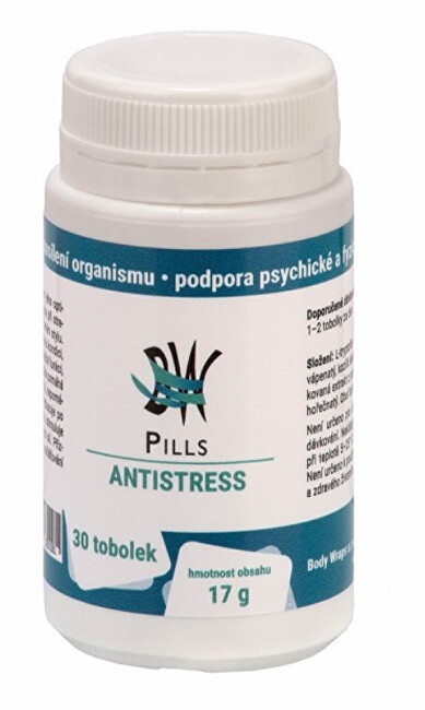 Zobrazit detail výrobku Body Wraps s.r.o. BW Pills Antistress 30 tablet Zobrazit detail výrobku Body Wraps s.r.o. BW Pills Antistress 30 tablet