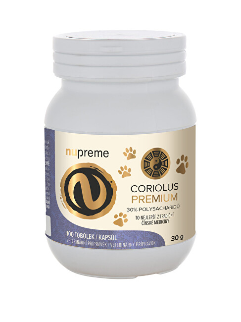 Zobrazit detail výrobku Nupreme Coriolus Versicolor extract 30% NUPREME 100 kapslí Zobrazit detail výrobku Nupreme Coriolus Versicolor extract 30% NUPREME 100 kapslí