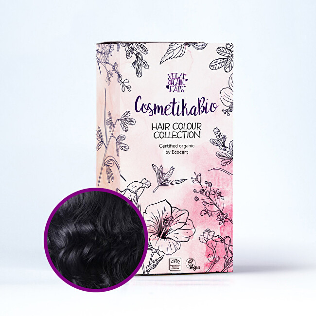 Zobrazit detail výrobku Cosmetikabio Cosmetikabio Hennová barva, černá 100 g Zobrazit detail výrobku Cosmetikabio Cosmetikabio Hennová barva, černá 100 g