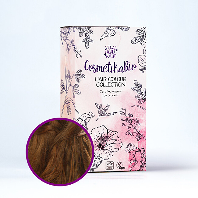 Zobrazit detail výrobku Cosmetikabio Cosmetikabio Hennová barva, hnědá 100 g Zobrazit detail výrobku Cosmetikabio Cosmetikabio Hennová barva, hnědá 100 g
