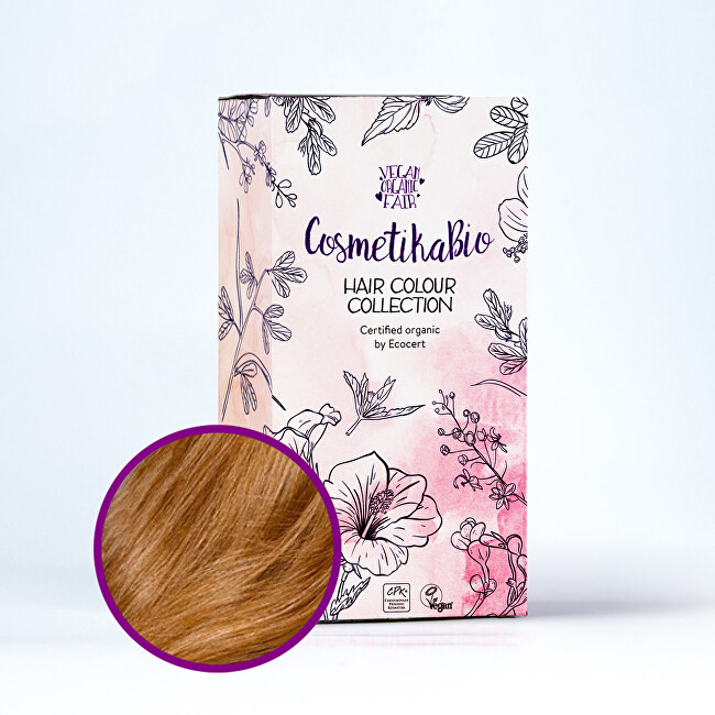 Zobrazit detail výrobku Cosmetikabio Cosmetikabio Hennová barva, jahodová blond 100 g Zobrazit detail výrobku Cosmetikabio Cosmetikabio Hennová barva, jahodová blond 100 g