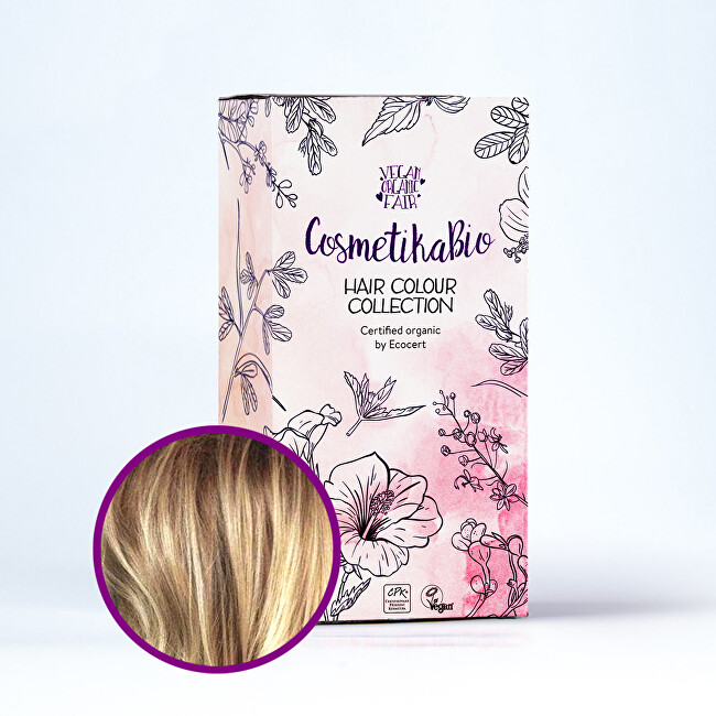 Zobrazit detail výrobku Cosmetikabio Cosmetikabio Hennová barva, obilná blond 100 g Zobrazit detail výrobku Cosmetikabio Cosmetikabio Hennová barva, obilná blond 100 g