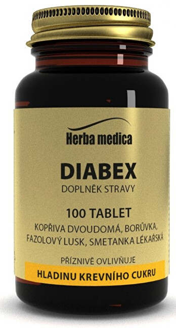 Zobrazit detail výrobku HerbaMedica Diabex 50g - hladina krevniho cukru 100 tablet Zobrazit detail výrobku HerbaMedica Diabex 50g - hladina krevniho cukru 100 tablet