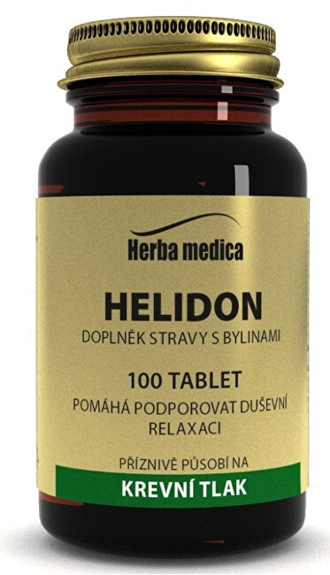 Zobrazit detail výrobku HerbaMedica Helidon 50g - krevní tlak 100 tablet Zobrazit detail výrobku HerbaMedica Helidon 50g - krevní tlak 100 tablet