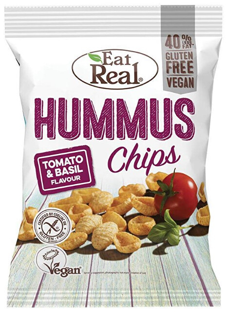 Zobrazit detail výrobku Eat Real Hummus Tomato & Basil 135 g Zobrazit detail výrobku Eat Real Hummus Tomato & Basil 135 g