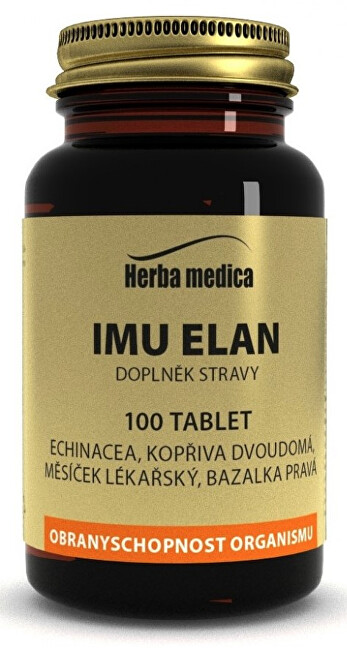 Zobrazit detail výrobku HerbaMedica Imu Elan 50g - podpora imunity 100 tablet Zobrazit detail výrobku HerbaMedica Imu Elan 50g - podpora imunity 100 tablet