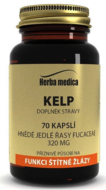Zobrazit detail výrobku HerbaMedica Kelp - jod z mořského kelpu 70 kapslí Zobrazit detail výrobku HerbaMedica Kelp - jod z mořského kelpu 70 kapslí