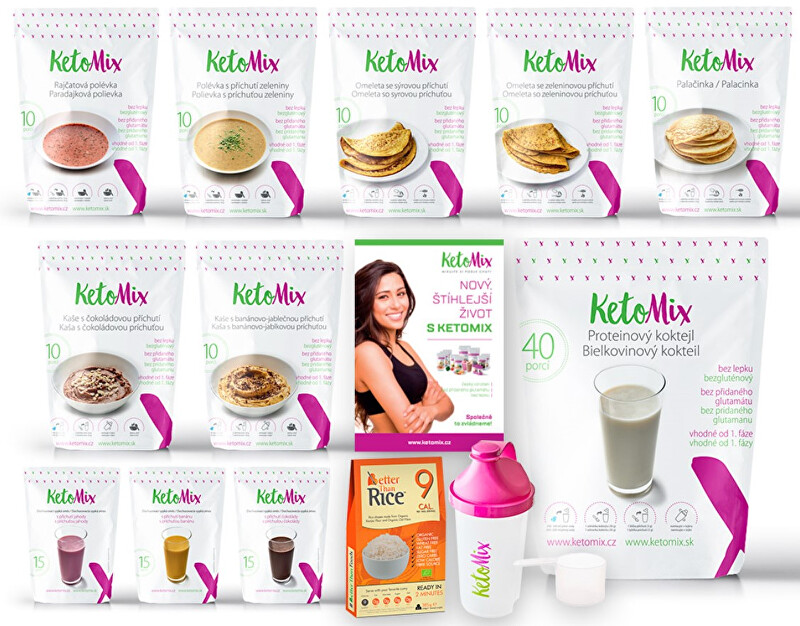 Zobrazit detail výrobku KetoMix Ketonová dieta na 3 týdny (110 porcí) 3 840 g Zobrazit detail výrobku KetoMix Ketonová dieta na 3 týdny (110 porcí) 3 840 g