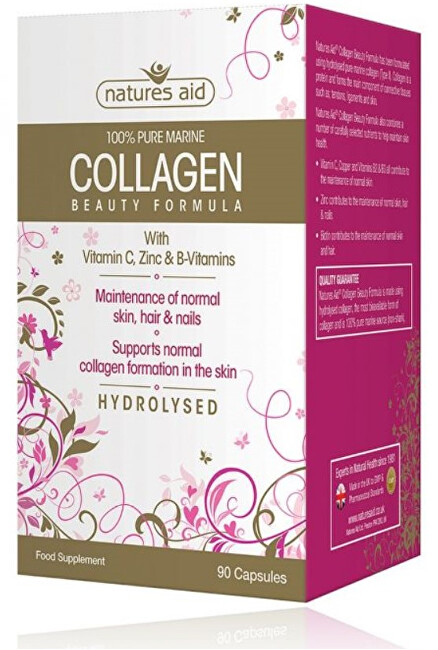 Zobrazit detail výrobku Natures Aid Kolagen 500 mg typ II (100% mořského původu) 90 tobolek Zobrazit detail výrobku Natures Aid Kolagen 500 mg typ II (100% mořského původu) 90 tobolek