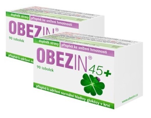 Zobrazit detail výrobku Danare OBEZIN® 45+ měsíční hubnoucí kůra 2 x 90 tobolek Zobrazit detail výrobku Danare OBEZIN® 45+ měsíční hubnoucí kůra 2 x 90 tobolek